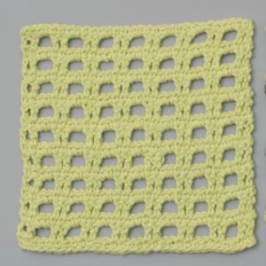 Holey Moley Dishrag pattern