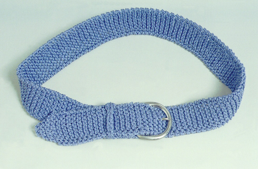 Knit Nylon Belt pattern Twisted Yarns