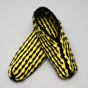 Wild Side Slippers pattern