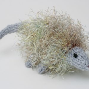 Knit Hedgehog doll