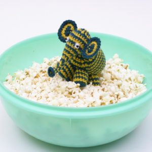 Wisconsin Packer-derm crocheted doll