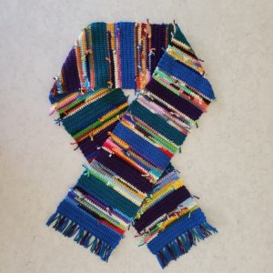 Free crochet scarf pattern