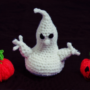 Halloween Ghost Crochet Doll