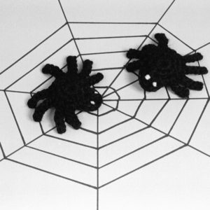 Crocheted Halloween Spiders, Haunting Halloween Creatures
