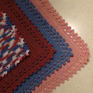 Easy Picot Crocheted Edging,Easy Picot Crochet Borders