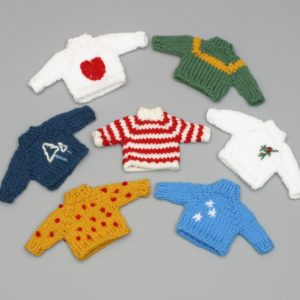 Elf Sweater Ornaments
