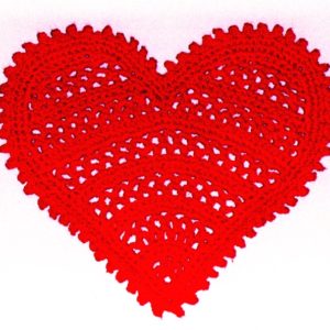 Practical Crocheted Valentine