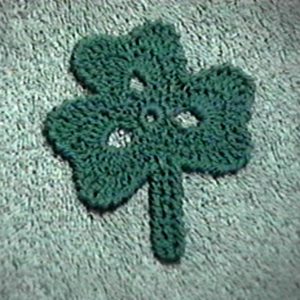 Crocheted Shamrock