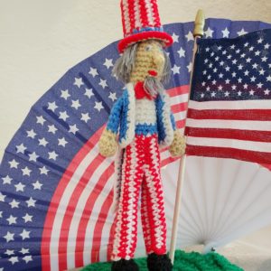 Uncle Sam doll