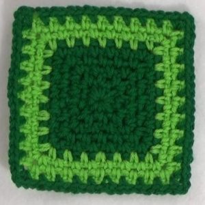 Moss Stitch Motif