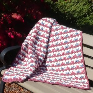 Tilted Shell Baby Afghan