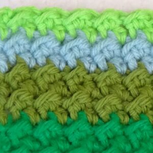 Crunch Stitch pattern crochet